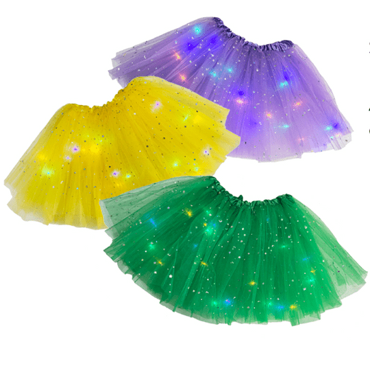 Mardi Gras Creations Mardi Gras Creations Adult Light Up Tutu - Little Miss Muffin Children & Home
