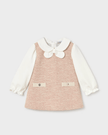 Knit & Tweed Combo Dress