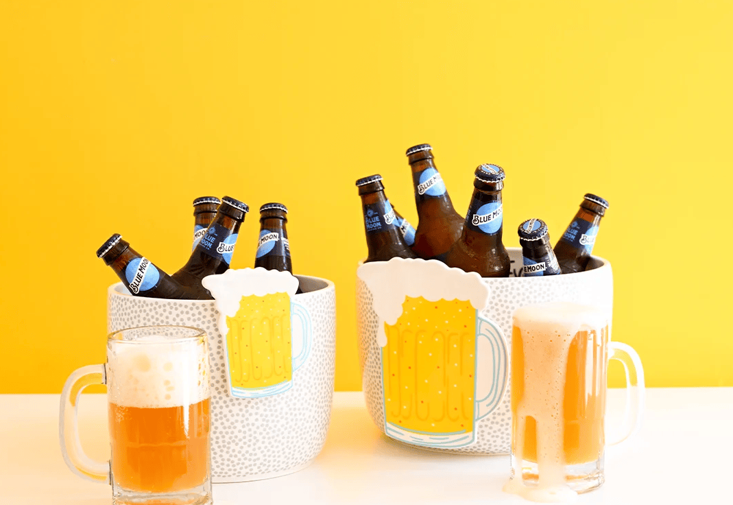 Happy Everything! Beer Mug Attachment, 2 Available Sizes - Little Miss Muffin Children & Home