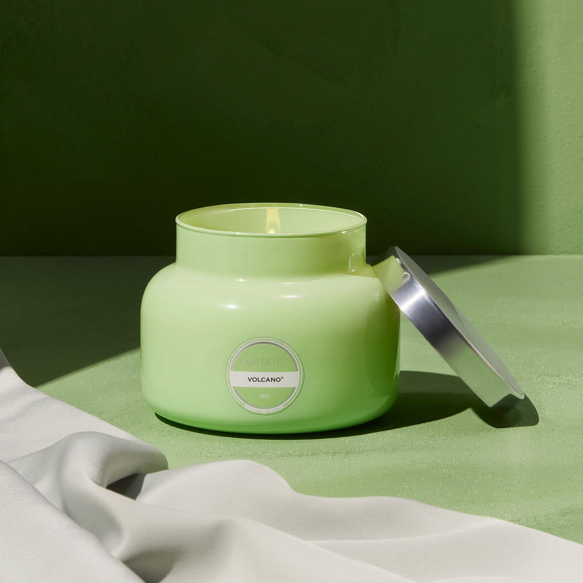 Capri Blue Capri Blue Volcano Iced Matcha Jar Candles, Available in 2 Sizes - Little Miss Muffin Children & Home