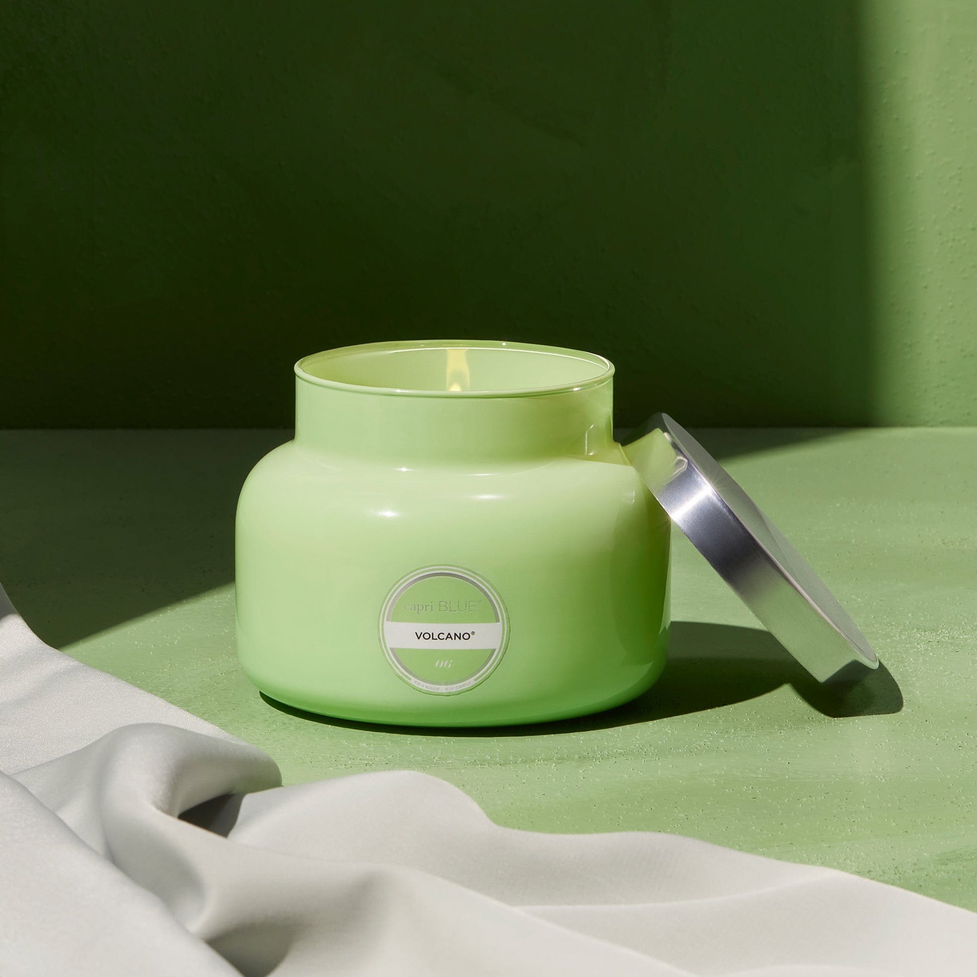 Capri Blue Capri Blue Volcano Iced Matcha Jar Candles, Available in 2 Sizes - Little Miss Muffin Children & Home