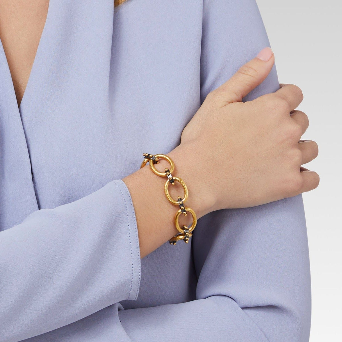 Mixed Metal SoHo Demi Link Bracelet