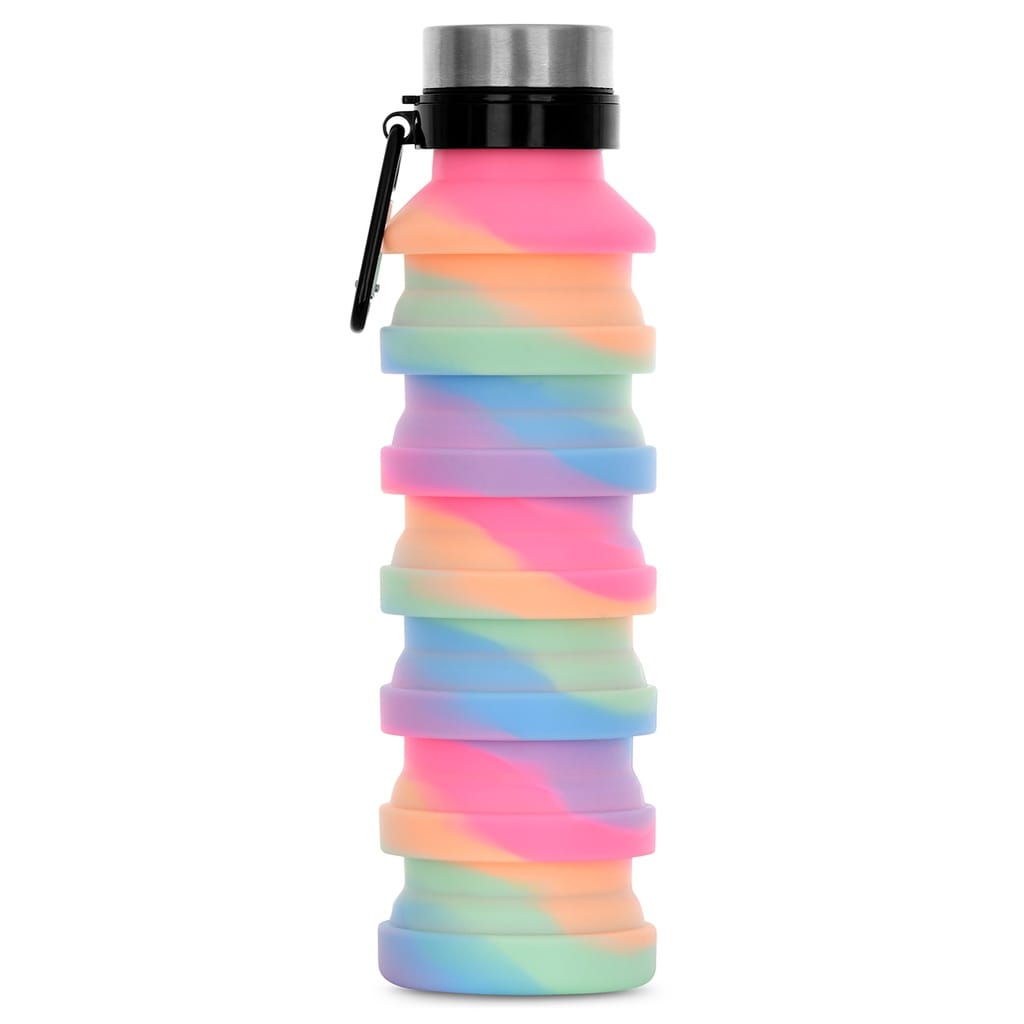 iScream Happy Stripe Collapsible Water Bottle - Little Miss Muffin Children & Home