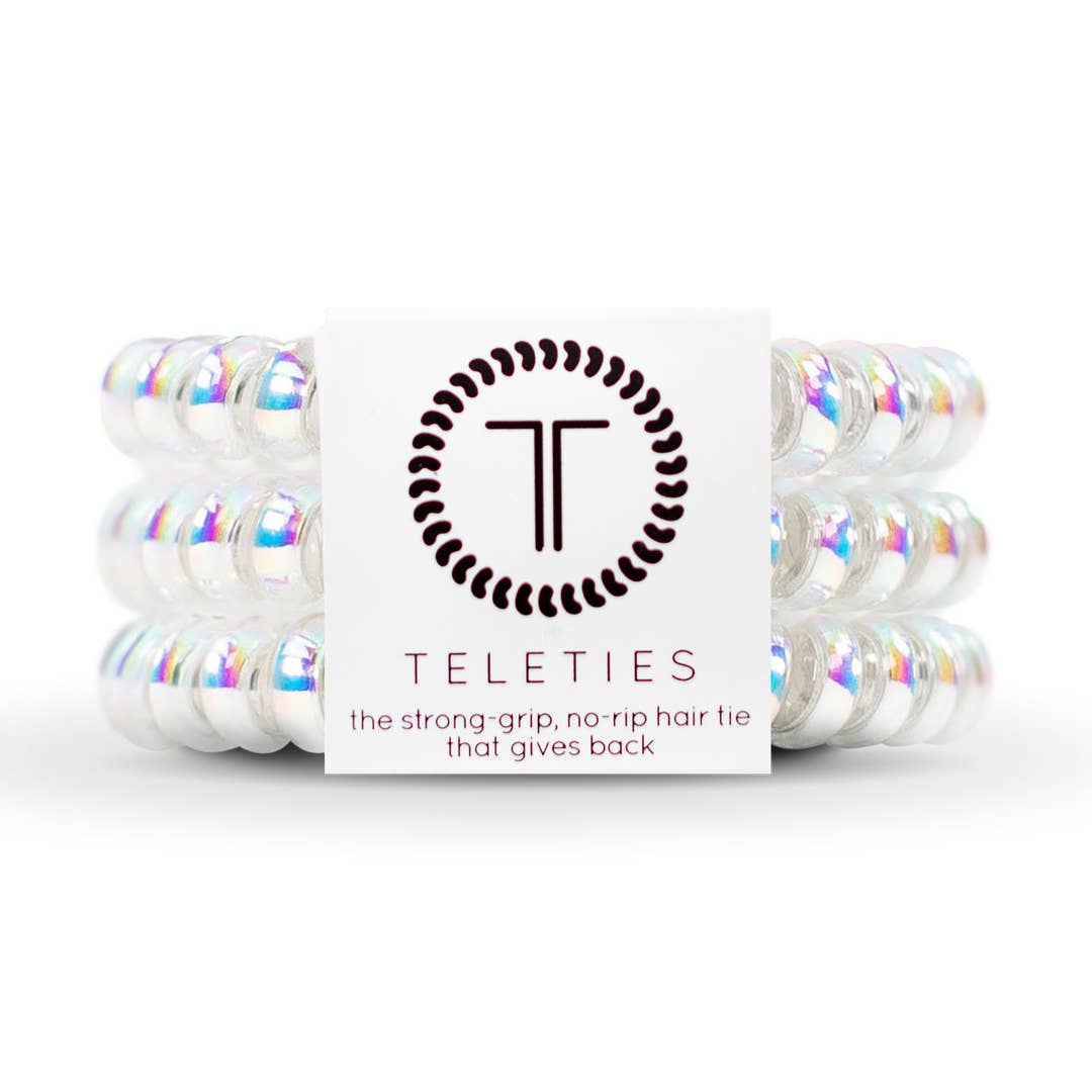 Small Peppermint Hair Ties Spiral Hair Coils