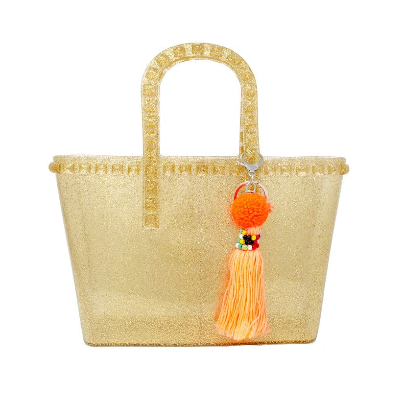 Zomi Gems Zomi Gems Tiny Jelly Tote Bag, Gold - Little Miss Muffin Children & Home