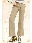 La Miel La Miel Soft Washed All Season Stretchy Pants in Tan - Little Miss Muffin Children & Home