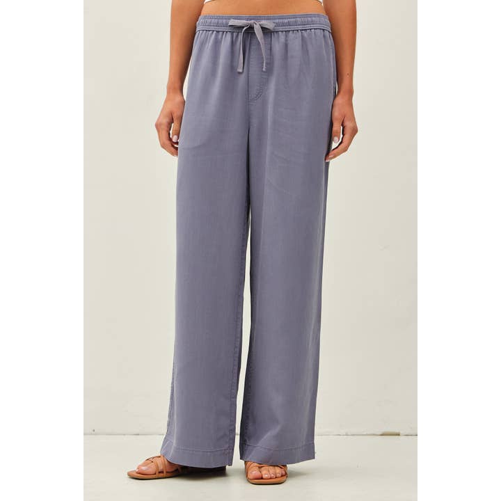 Tencel Wide Leg Pants
