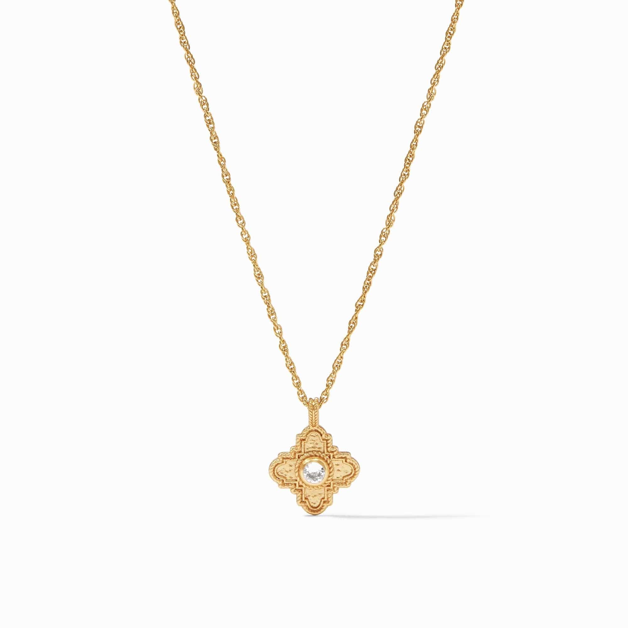 Julie Vos Julie Vos Malta Theodora Delicate Necklace, Cubic Zirconia - Little Miss Muffin Children & Home