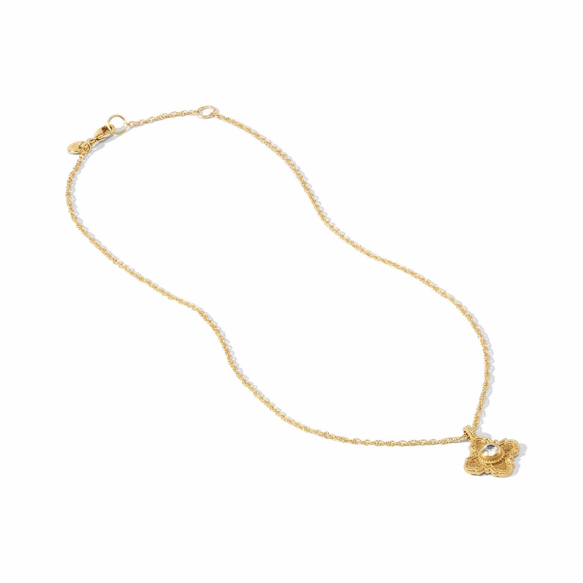 Julie Vos Julie Vos Malta Theodora Delicate Necklace, Cubic Zirconia - Little Miss Muffin Children & Home