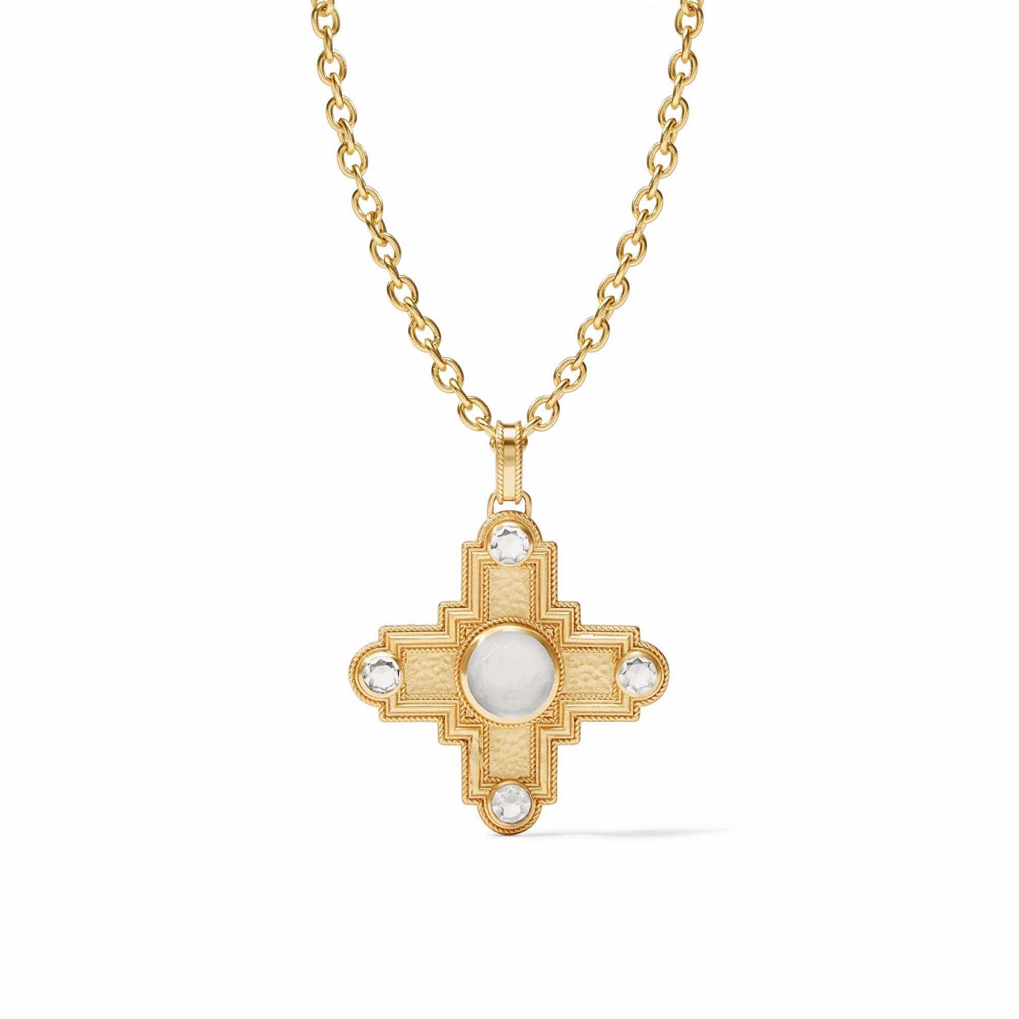 Julie Vos Julie Vos Malta Theodora Pendant, Iridescent Clear Crystal - Little Miss Muffin Children & Home