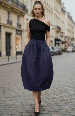 Tulip Midi Skirt,