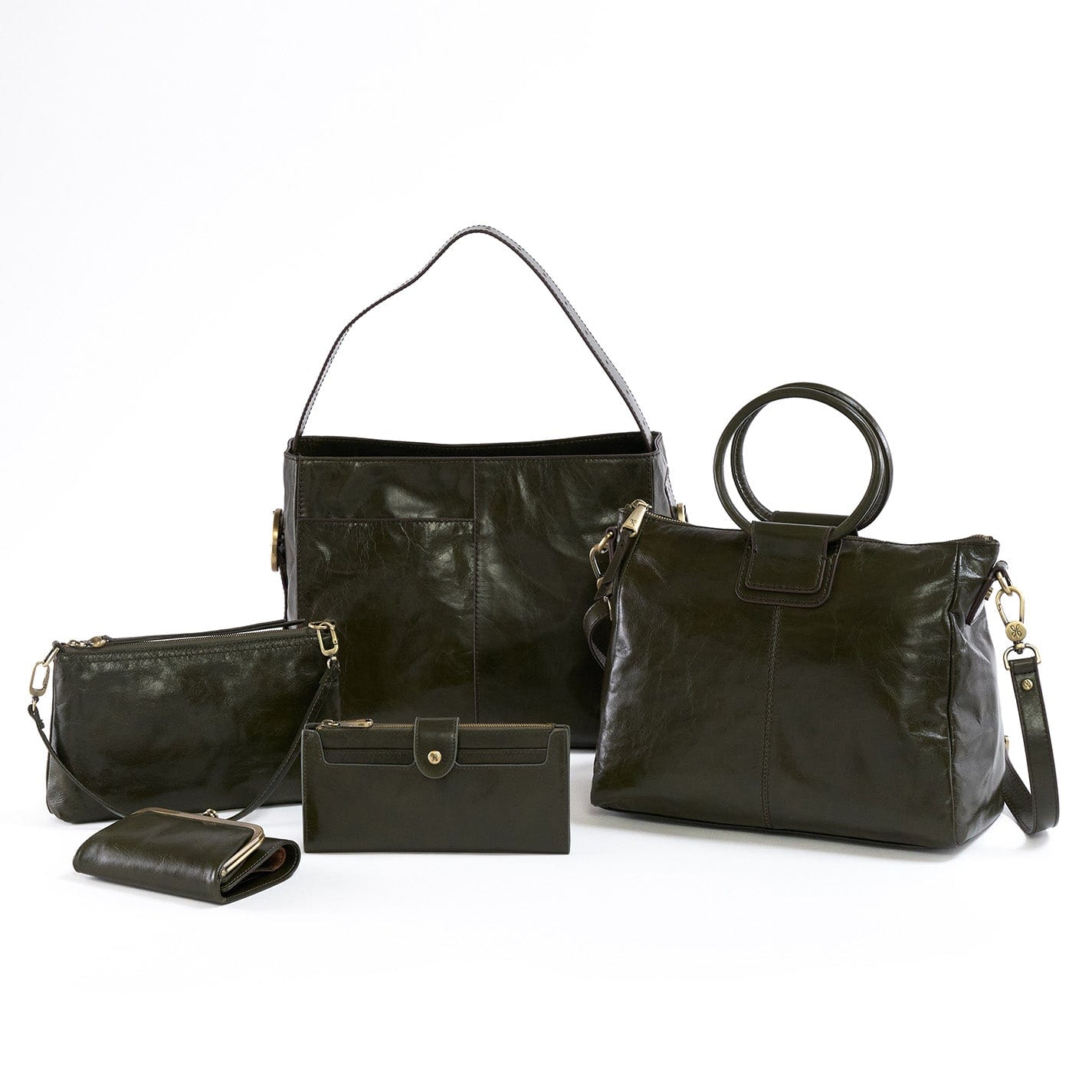 Hobo Hobo Dunn Continental Wallet In Polished Leather - Little Miss Muffin Children & Home