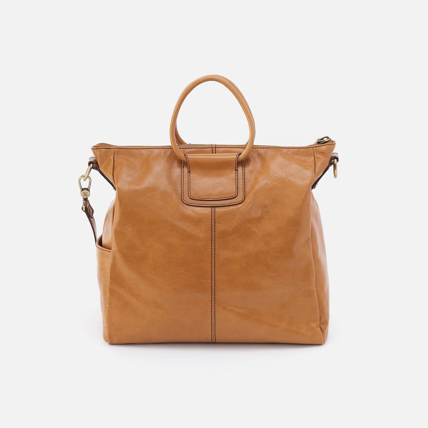 Hobo Hobo Sheila Large Satchel In Polished Leather in Natural - Little Miss Muffin Children & Home