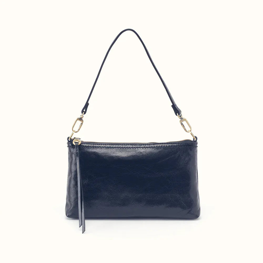 Hobo Hobo Darcy Shoulder Bag in Polished Leather - Ink Navy - Little Miss Muffin Children & Home