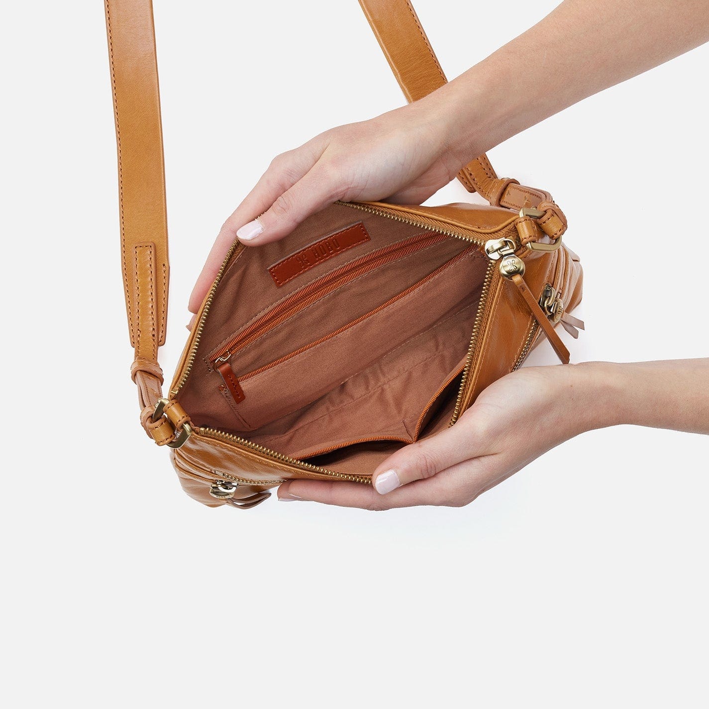 Hobo Hobo Billie Crossbody In Polished Leather - Little Miss Muffin Children & Home