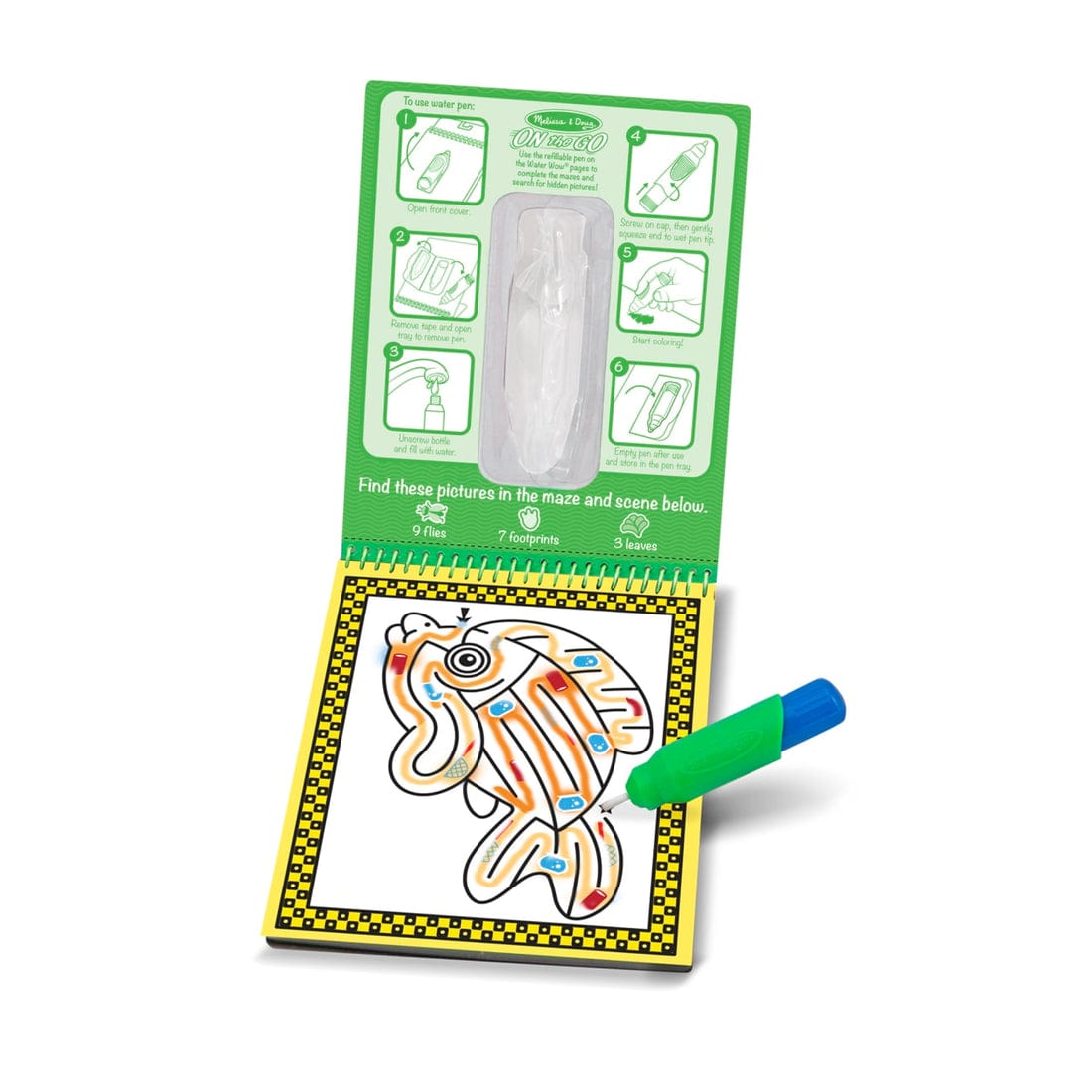 Melissa & Doug Melissa & Doug Water Wow! Pet Mazes - Little Miss Muffin Children & Home