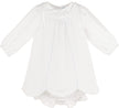 White Welcome Home Waves Dress