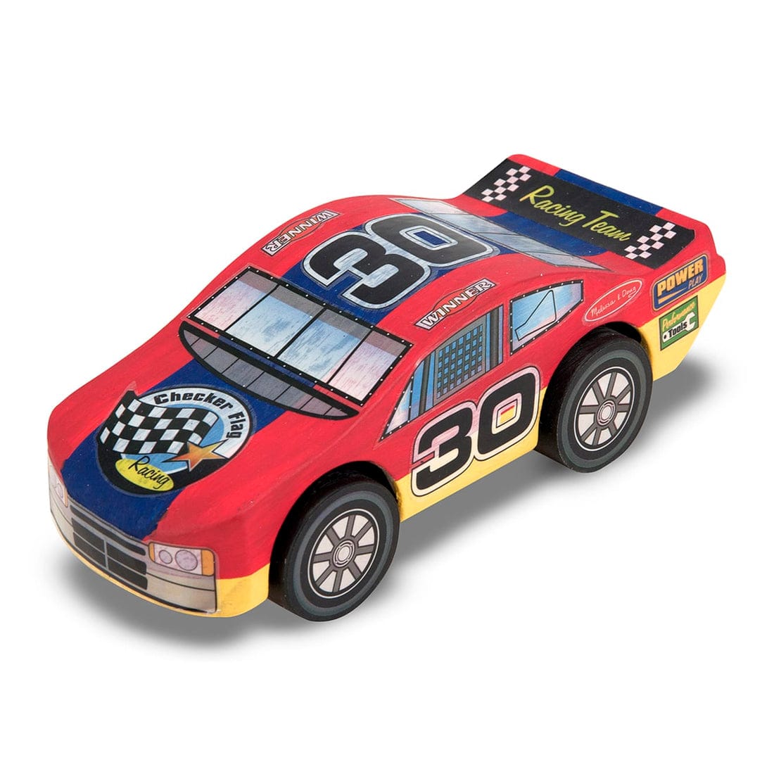 Melissa & Doug Decorate-Your-Own Wooden Race Car - DYO - Little Miss Muffin Children & Home