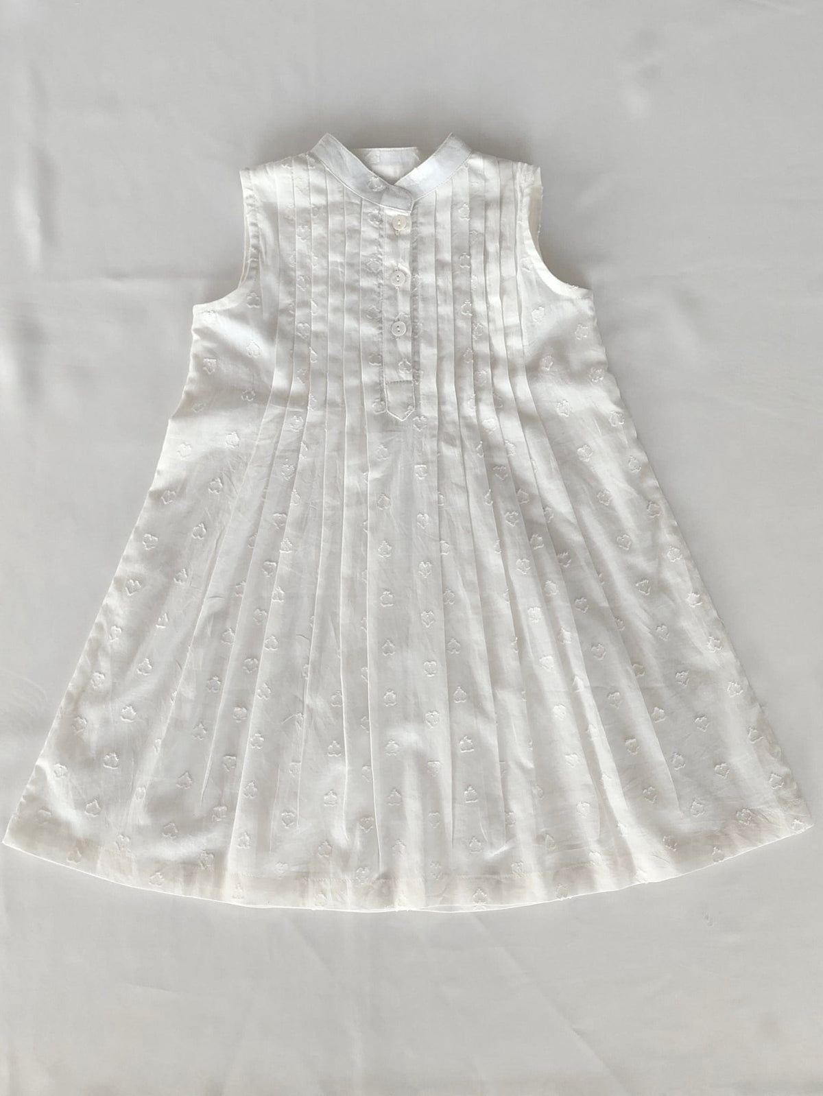 Yo Baby Yo Baby Pleated Front Sleeveless Dress - Little Miss Muffin Children & Home