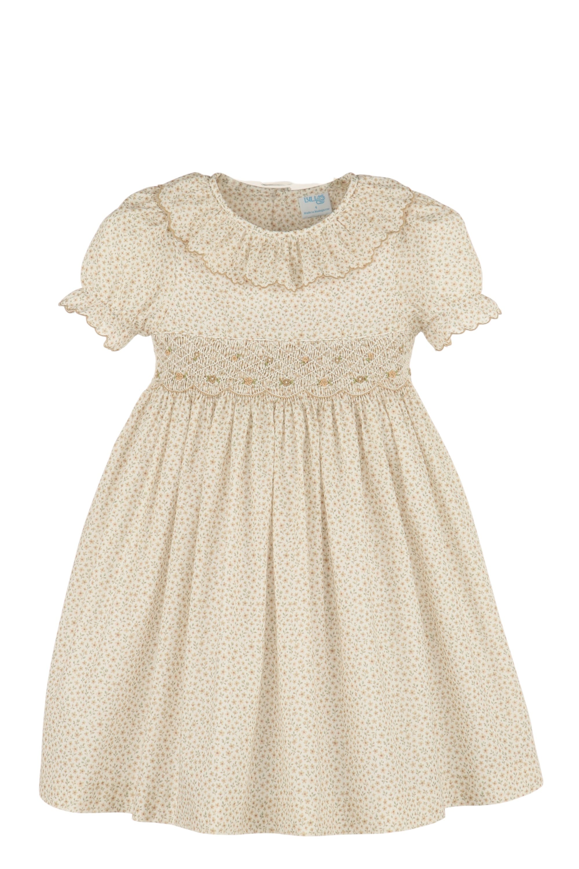 Yellow Forest Fairy Smock Dress