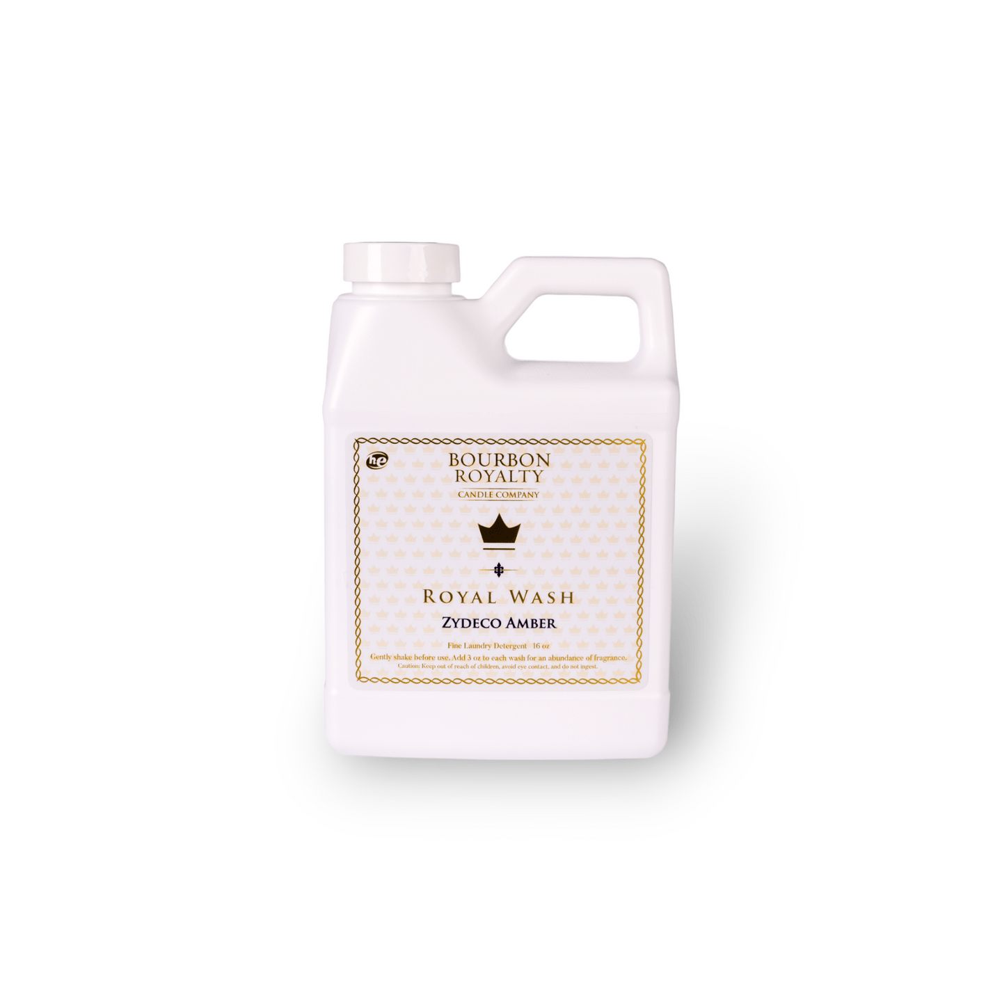 Zydeco Amber Royal Wash Laundry Detergent 16 oz