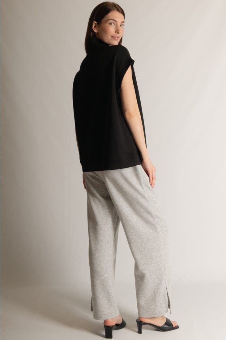 Before You Collection Before You Collection Butter Mock Neck Cap Sleeve Top in Black - Little Miss Muffin Children & Home