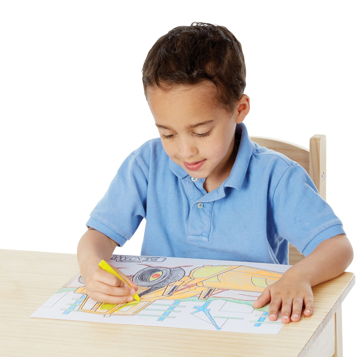Melissa & Doug Melissa & Doug 11x14 Jumbo Coloring Pad Blue - Little Miss Muffin Children & Home