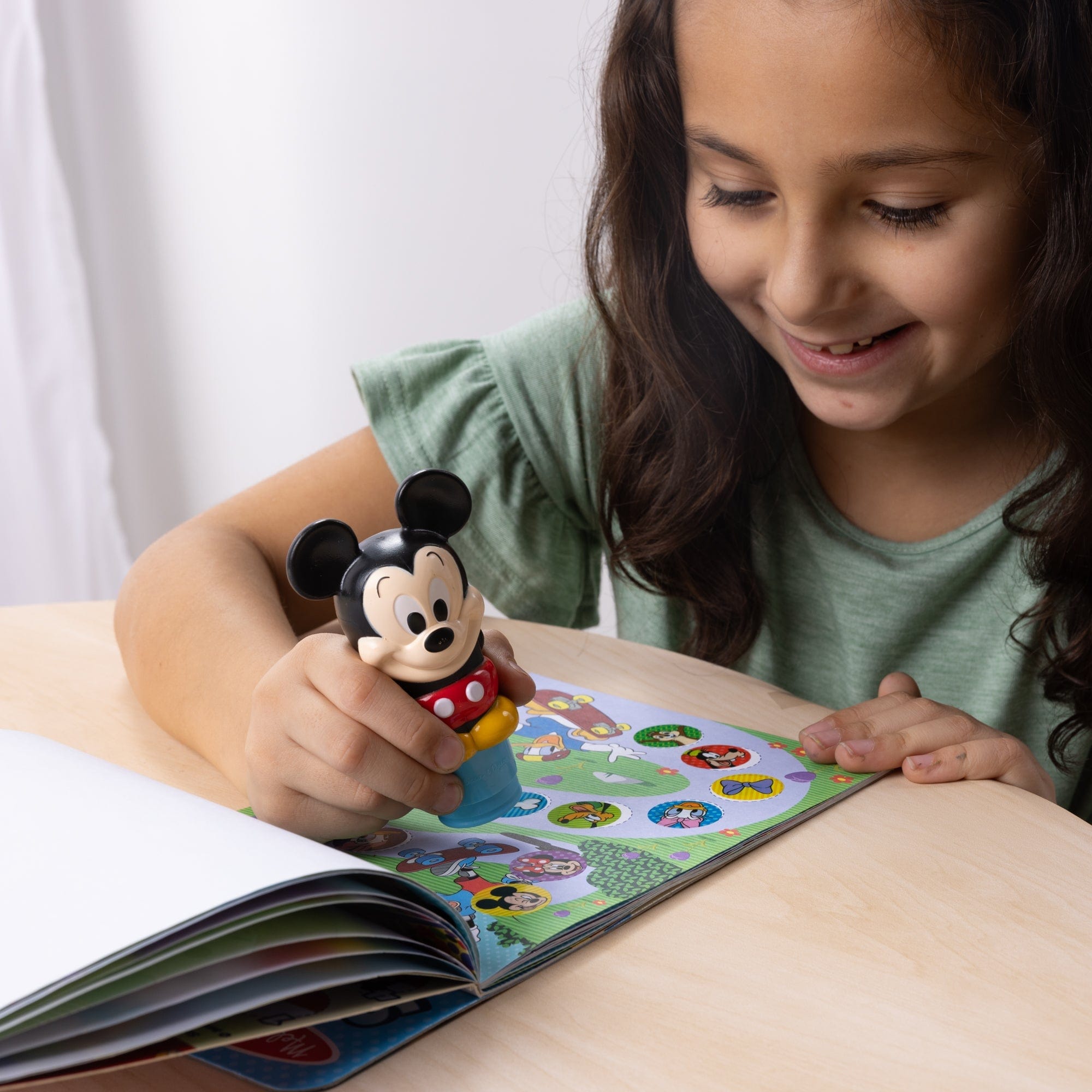 Melissa & Doug Melissa & Doug Sticker WOW! Mickey Activity Pad & Sticker Stamper - Little Miss Muffin Children & Home