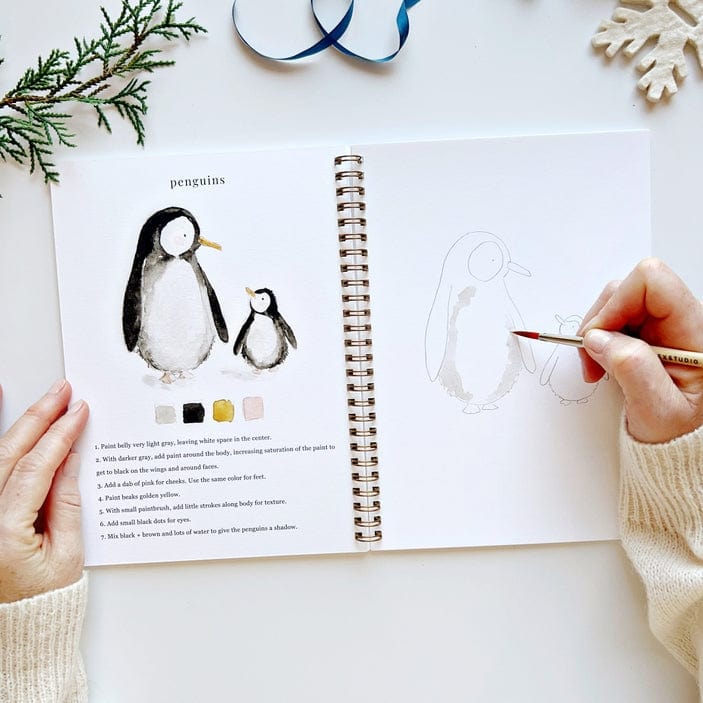 Emily Lex Studio Emily Lex Studio Winter Watercolor Workbook - Little Miss Muffin Children & Home