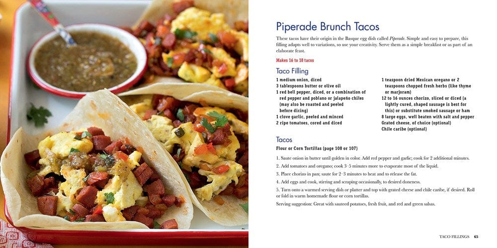 Gibbs Smith Salsas and Tacos: The Santa Fe School of Cooking - Cookbook - Little Miss Muffin Children & Home
