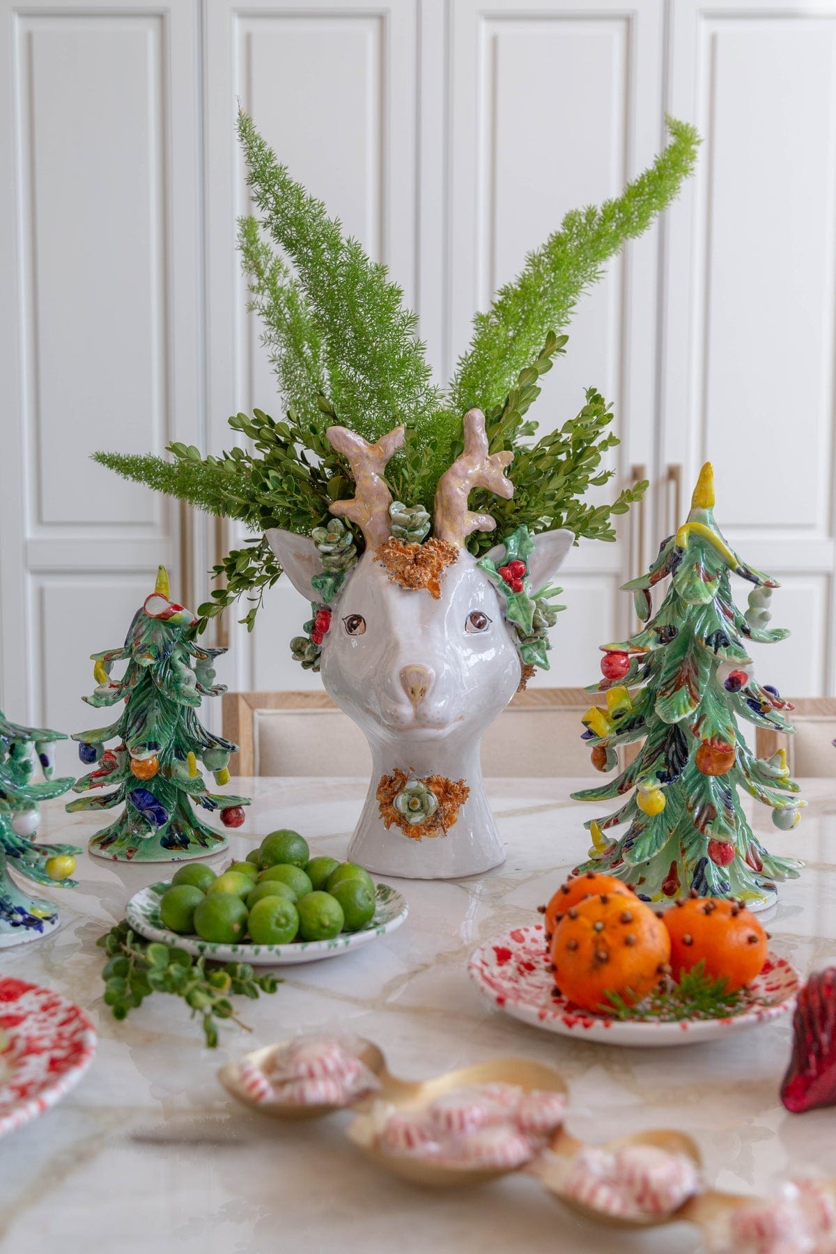 Abigail's Home Decor Ceramic Decorated Holiday Tree, Small - Little Miss Muffin Children & Home