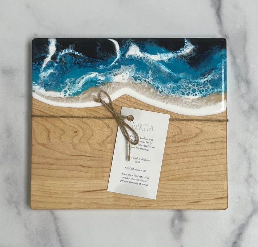 Nikita Fine Art Nikita Fine Art Mini Maple Cheese Board - Little Miss Muffin Children & Home