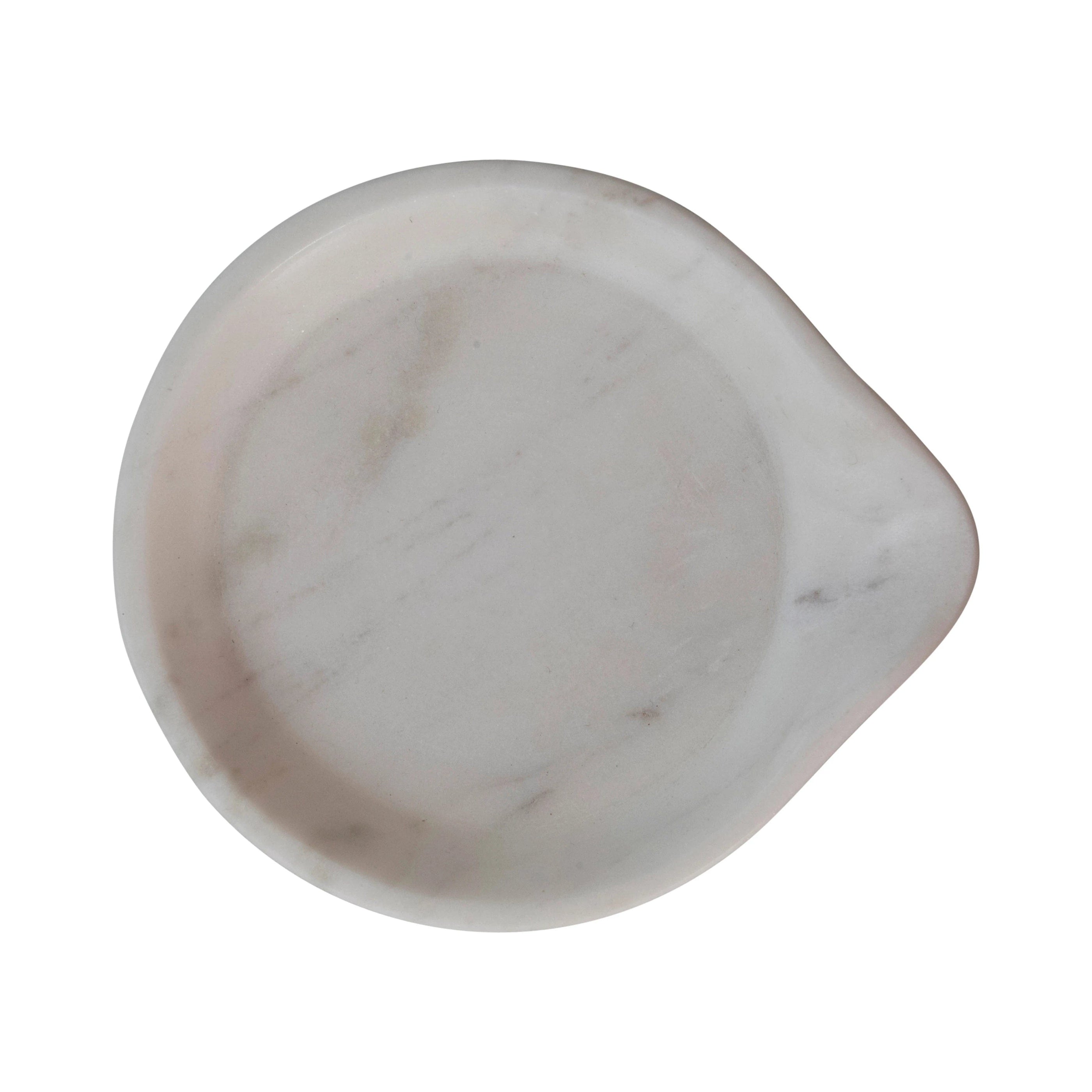 Bloomingville Bloomingville White Marble Spoon Rest - Little Miss Muffin Children & Home