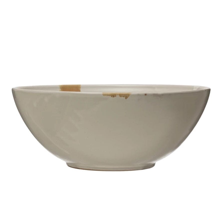 Bloomingville Bloomingville Stoneware Serving Bowl Reactive Glaze - Little Miss Muffin Children & Home