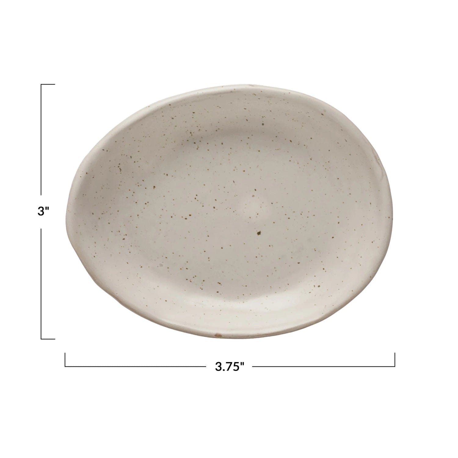 Bloomingville Bloomingville Stoneware Organic Shaped Dish - Little Miss Muffin Children & Home