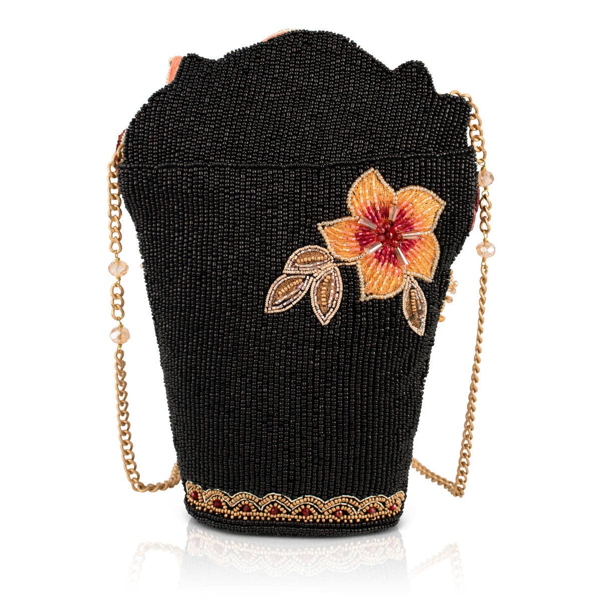 Mary Frances Amber Elegance Crossbody Handbag