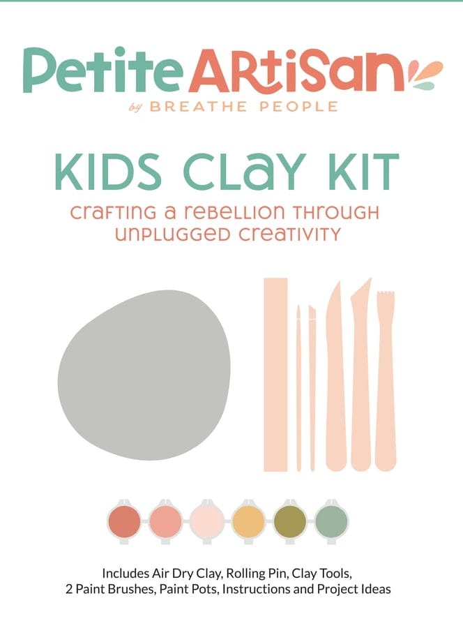 Breathe People Breathe People Kids Clay Kit- Nurturing Creativity Beyond the Screen - Little Miss Muffin Children & Home