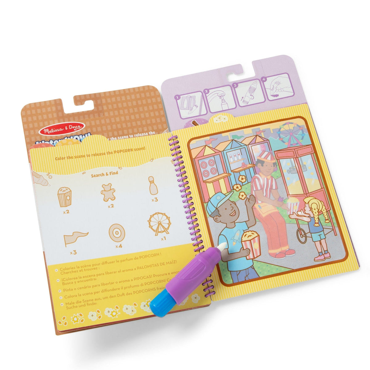 Melissa & Doug Melissa & Doug Water WOW! Treat Scented Pad - Little Miss Muffin Children & Home
