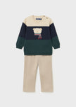 Mayoral Usa Inc Mayoral Animal Sweater & Pants Set for Baby - Little Miss Muffin Children & Home