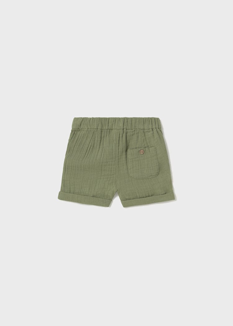 Mayoral Usa Inc Mayoral Bambula Cuffed Shorts in Sage - Little Miss Muffin Children & Home