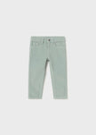 Mayoral Usa Inc Mayoral Slim Fit Corduroy Pants for Baby in Opal - Little Miss Muffin Children & Home