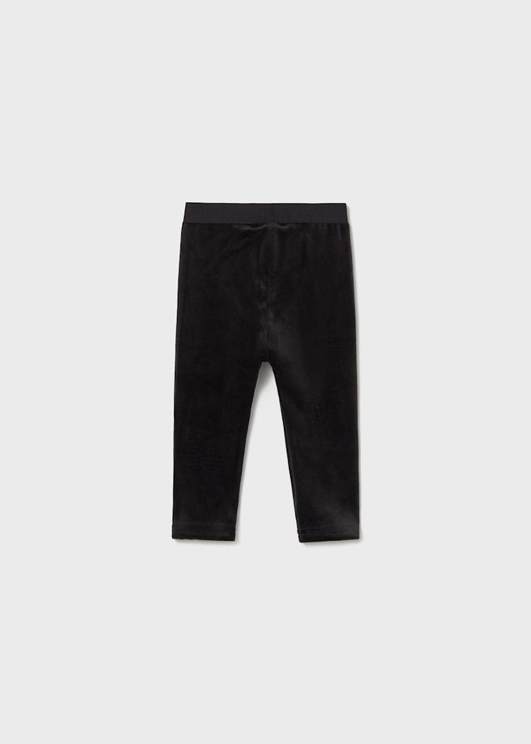 black velvet leggings for baby
