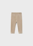khaki velvet leggings for baby