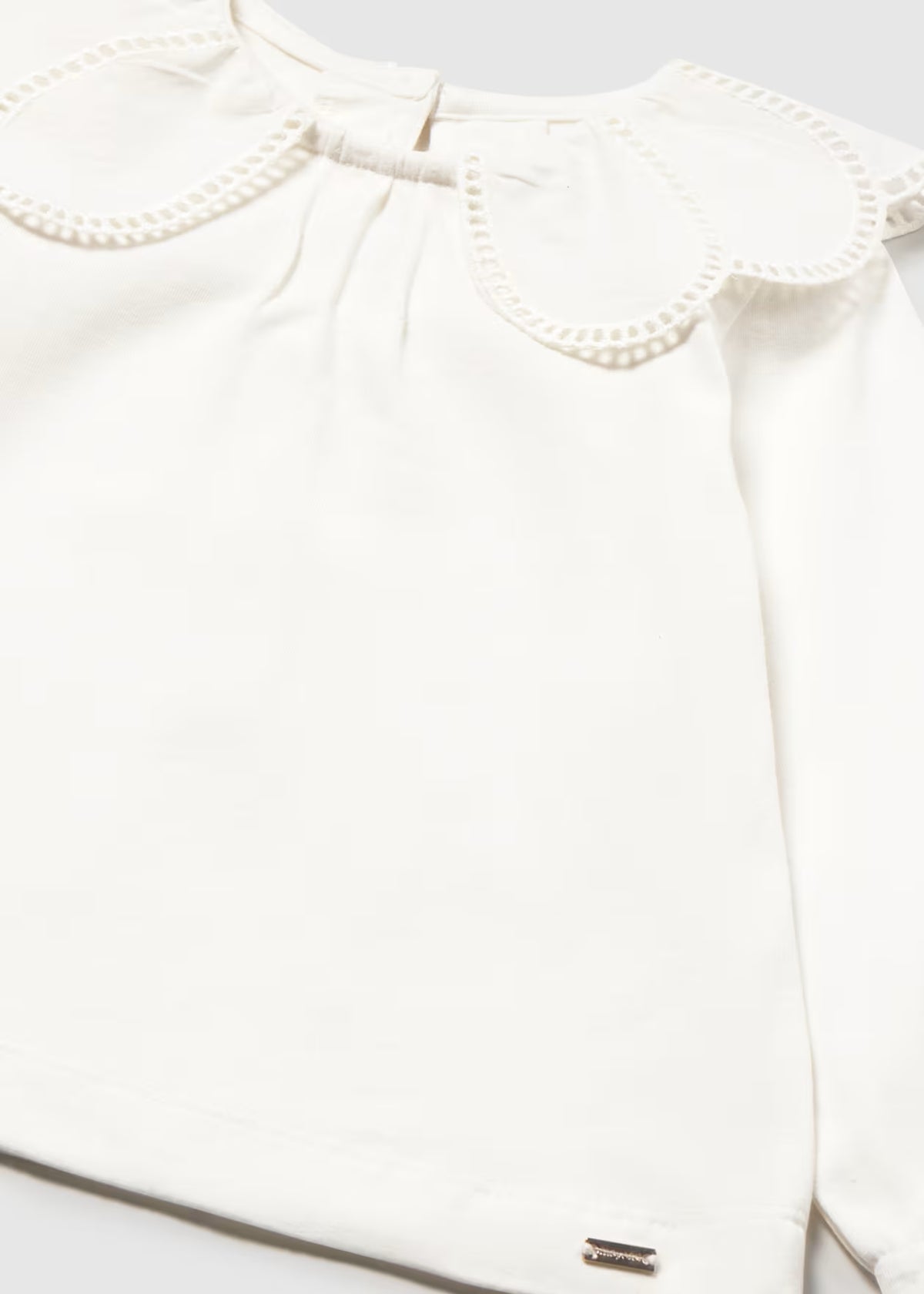 Mayoral Usa Inc Petal Collar Long Sleeve Blouse - Little Miss Muffin Children & Home