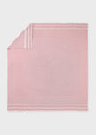 Lightweight Knit Baby Blanket in Quartz Crystal