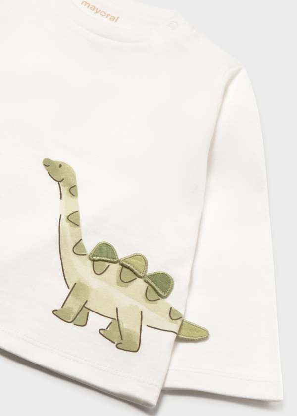 Mayoral Usa Inc Long Sleeve Dinosaur T-Shirt - Little Miss Muffin Children & Home