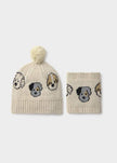 Mayoral Usa Inc Puppy Hat & Scarf Set - Little Miss Muffin Children & Home