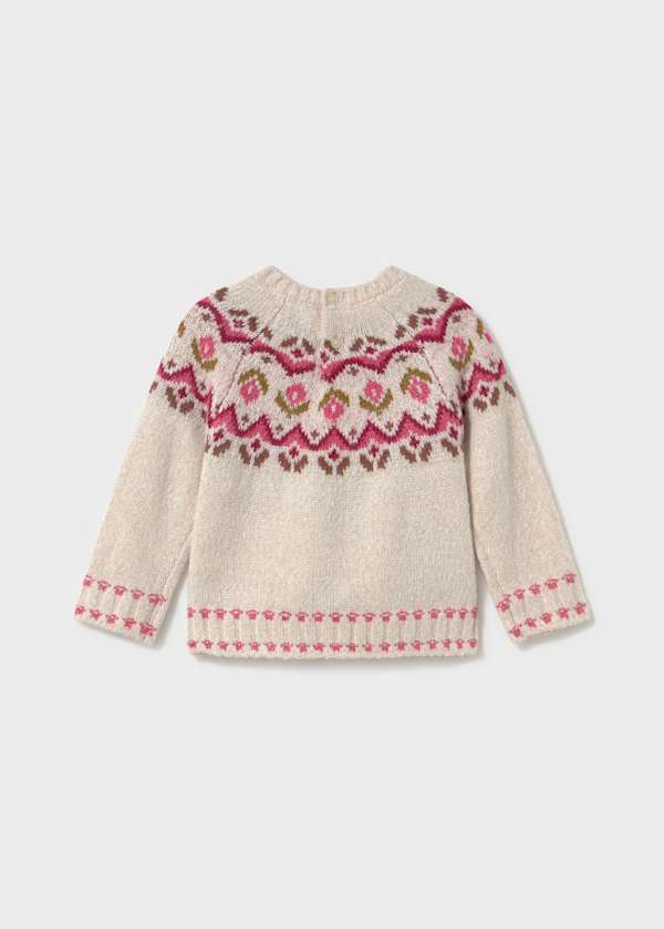 Mayoral Usa Inc Fair Isle Jacquard Sweater - Little Miss Muffin Children & Home