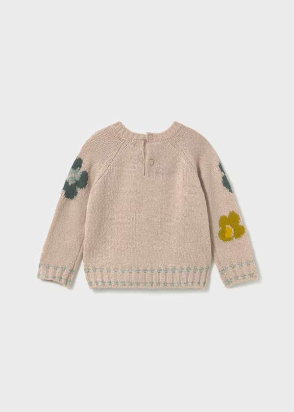 Mayoral Usa Inc Floral Jacquard Sweater, 2 Colors Available - Little Miss Muffin Children & Home