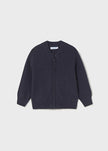 Mayoral Usa Inc Zip Up Cardigan in Navy - Little Miss Muffin Children & Home